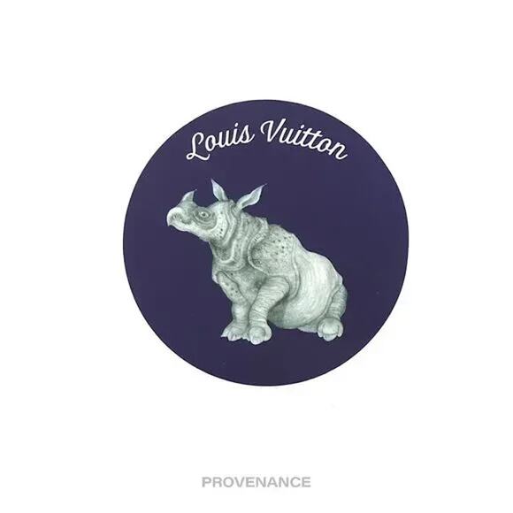 🔴 Louis Vuitton Sticker - Chapman Bros. Rhino - Picture 1 of 2